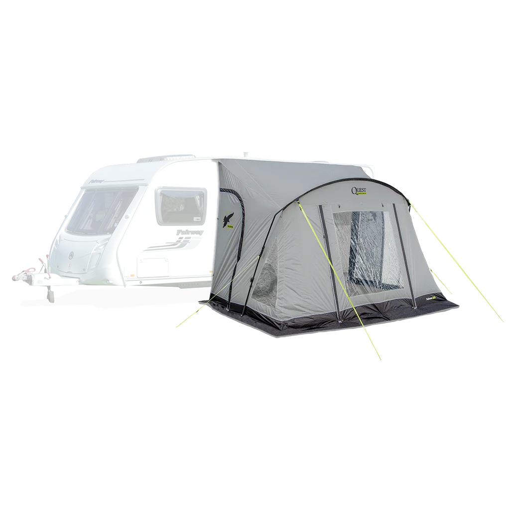 Falcon Pro 325 Poled Porch Awning - Mid Grey