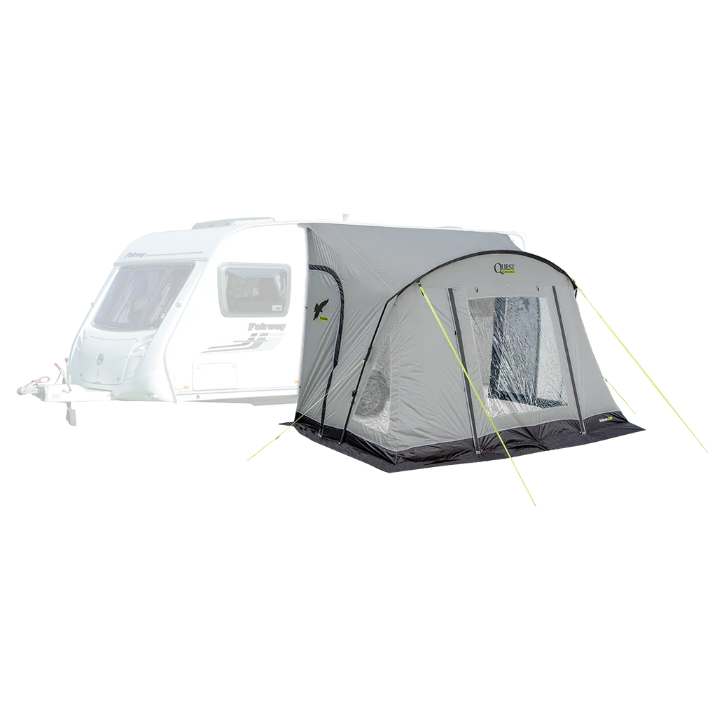 Falcon Pro 325 Poled Porch Awning - Mid Grey