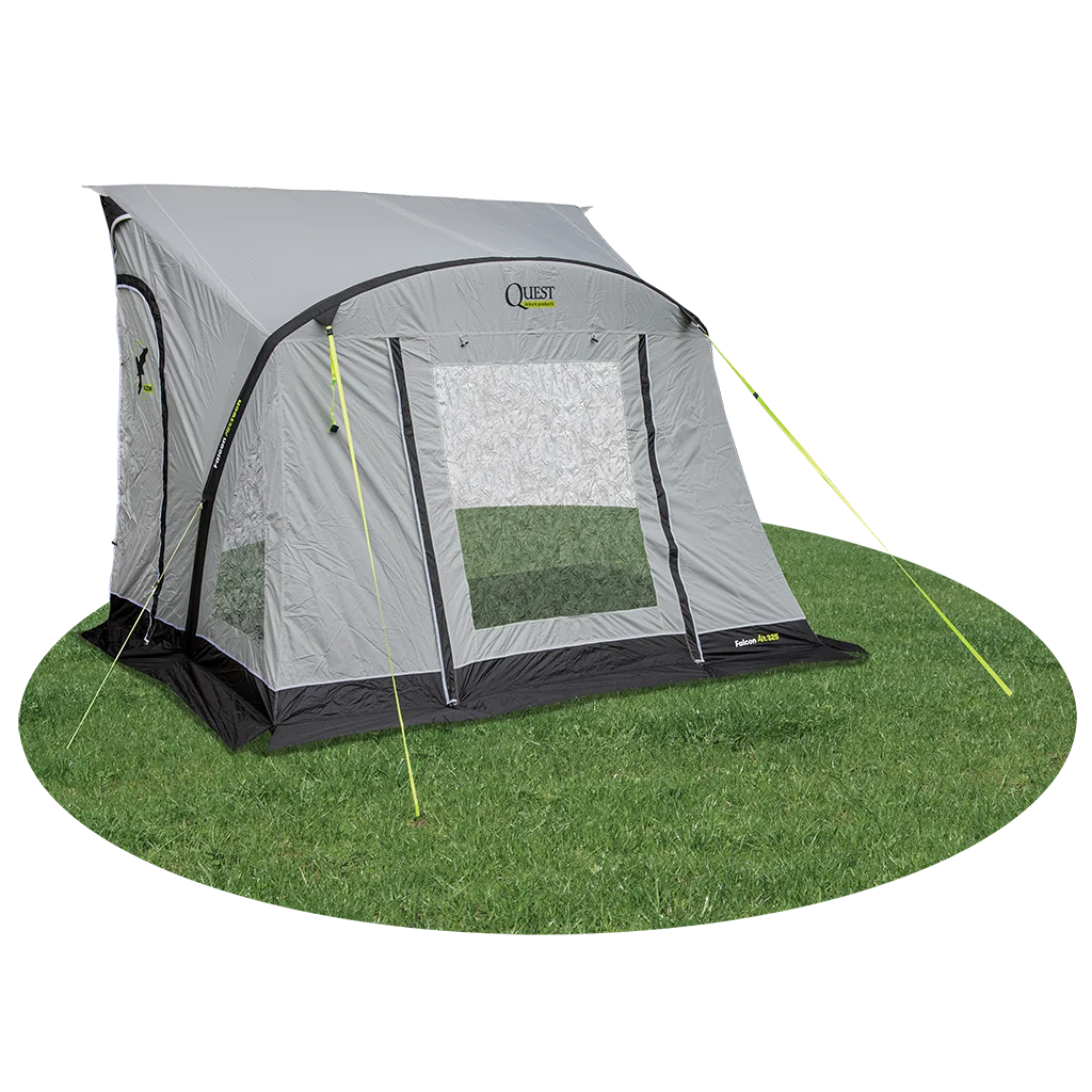 Falcon Pro 325 Air Porch Awning - Mid Grey