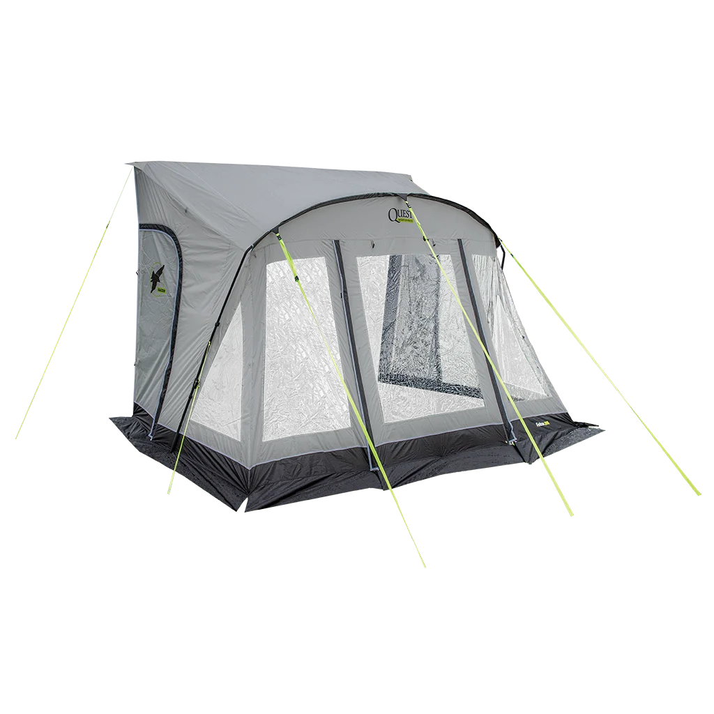 Falcon Pro 390 Poled Porch Awning - Mid Grey