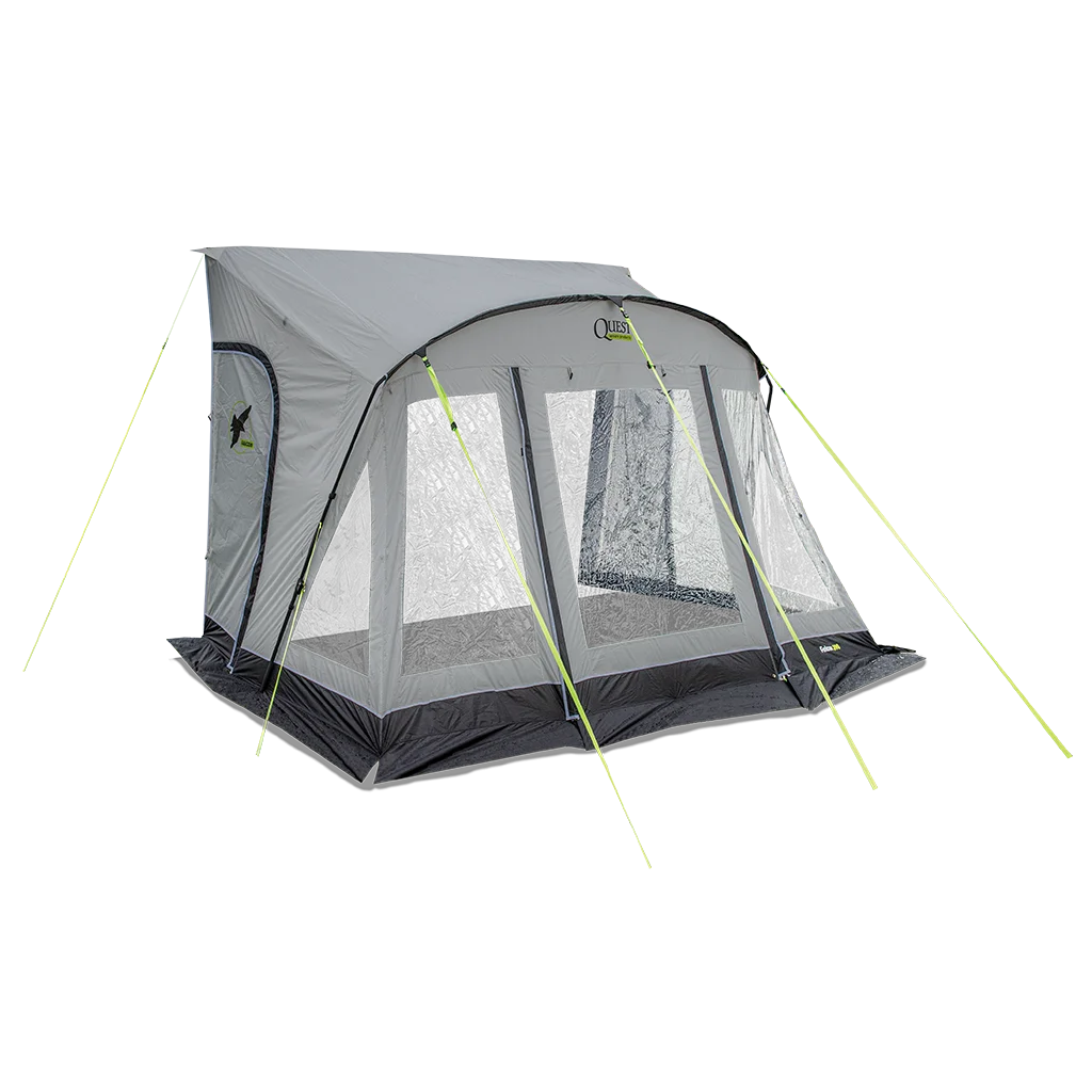 Falcon Pro 390 Poled Porch Awning - Mid Grey
