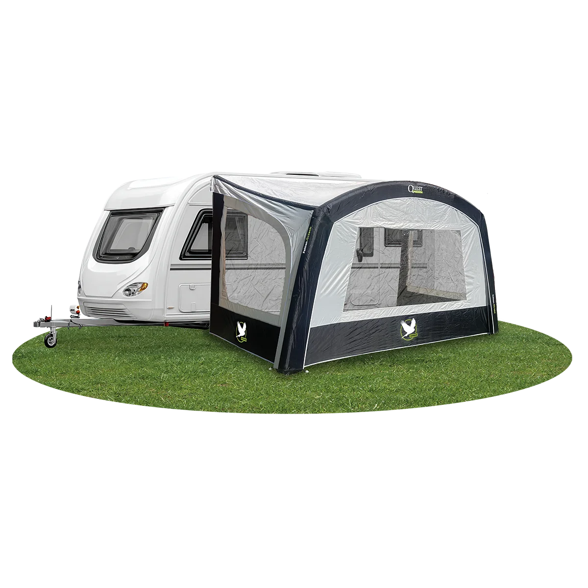 Quest Harrier 400 Air Canopy - Mid Grey