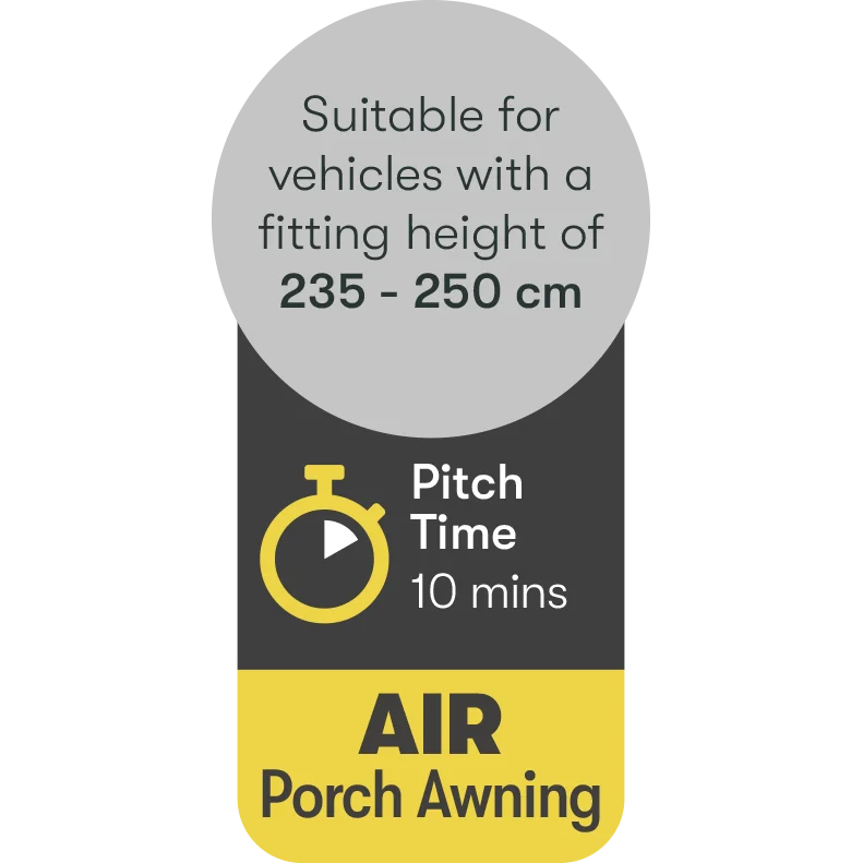 Quest Peregrine Universal Air Porch Awning