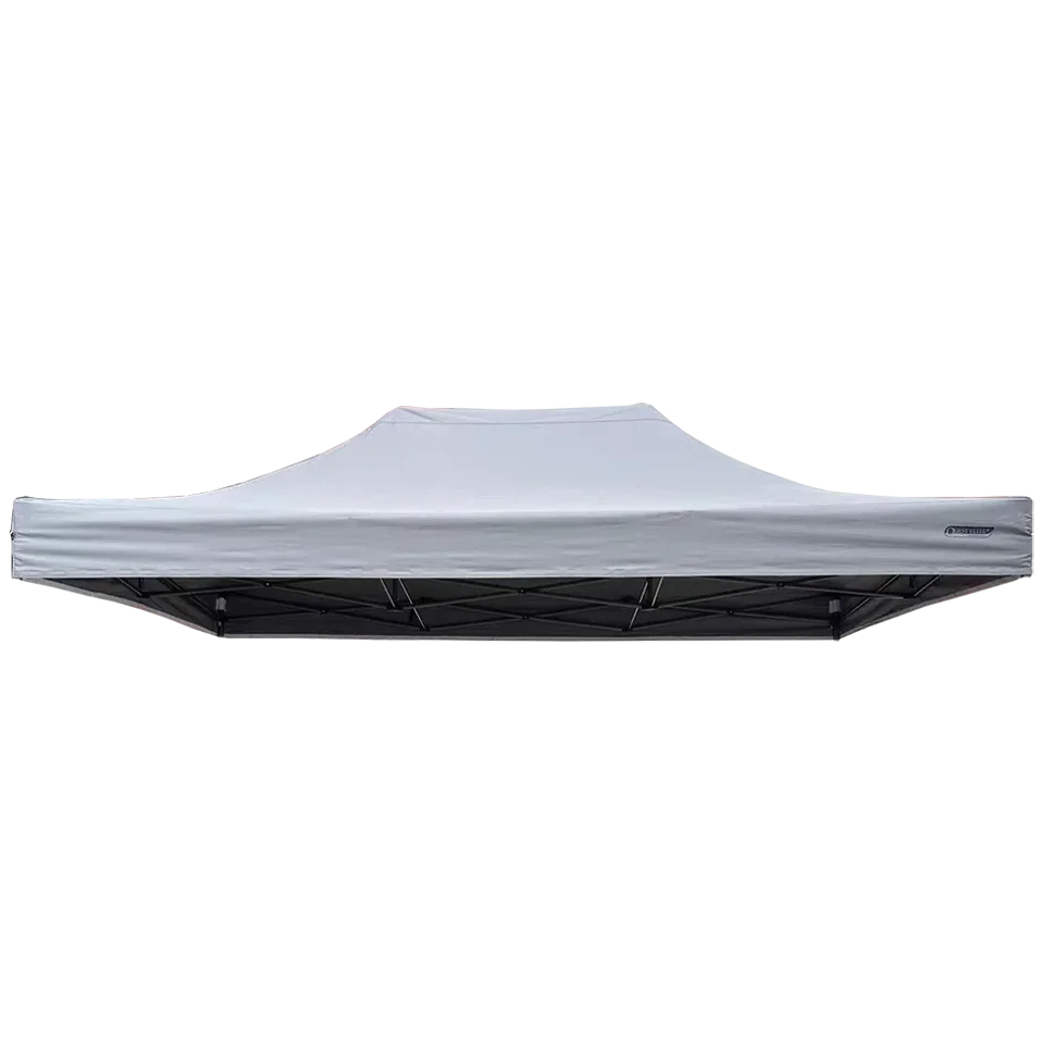 Louisiana Pop Up Folding Pavillion in grey (300 x 450cm) - Spare Roof
