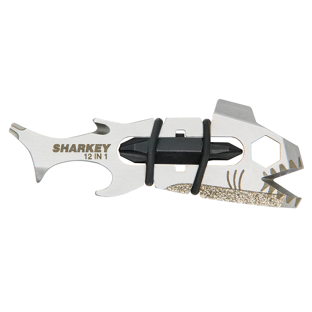True Utility Sharkey 12-in-1 Key Sized Multi Tool