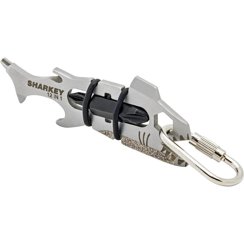 True Utility Sharkey 12-in-1 Key Sized Multi Tool