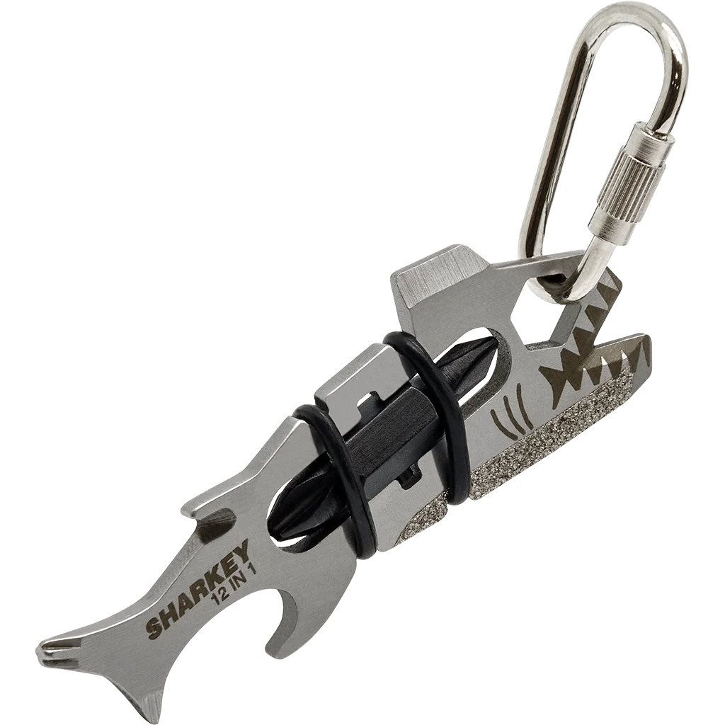 True Utility Sharkey 12-in-1 Key Sized Multi Tool
