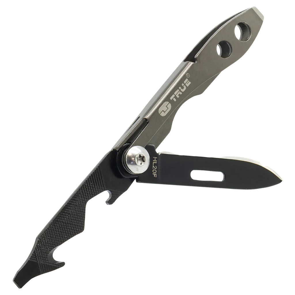 True Utility Tweezer Tool Micro Keyring Multi Tool