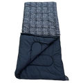 Quest Alberta Sleeping bag with pillow case (Navy Paisley)