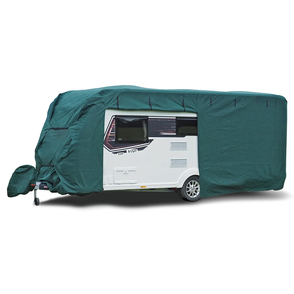 Caravan cover max (Medium 420 x 510 cm) Green