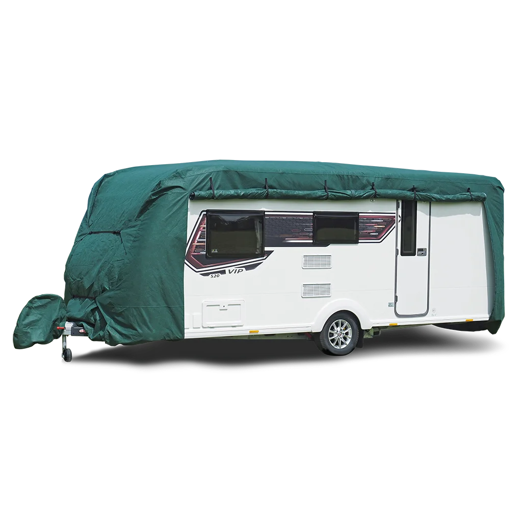 Caravan cover max (Medium 420 x 510 cm) Green