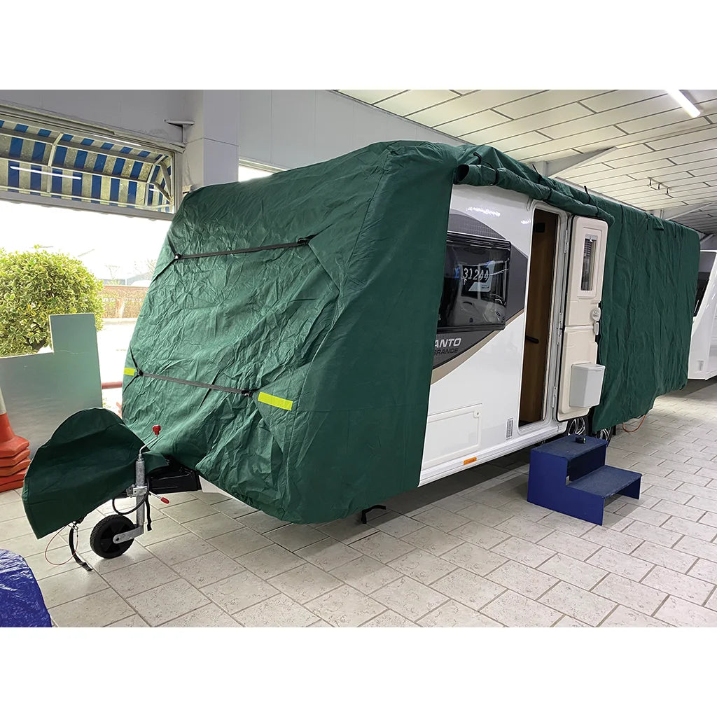 Caravan cover max (XLarge 570 x 630 cm) Green