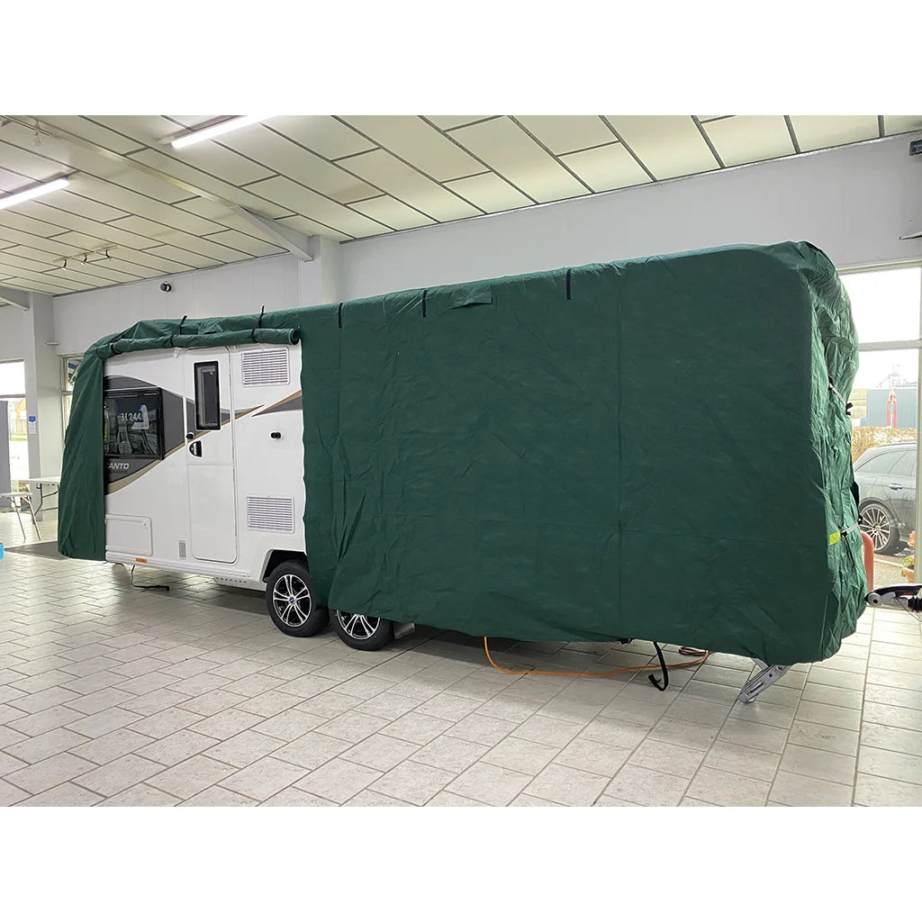 Caravan cover max (XLarge 570 x 630 cm) Green