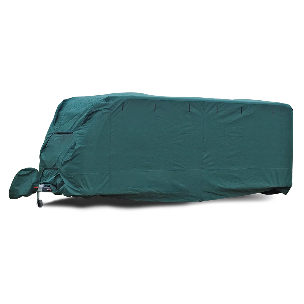 Caravan cover max (Small 360 x 420 cm) Green