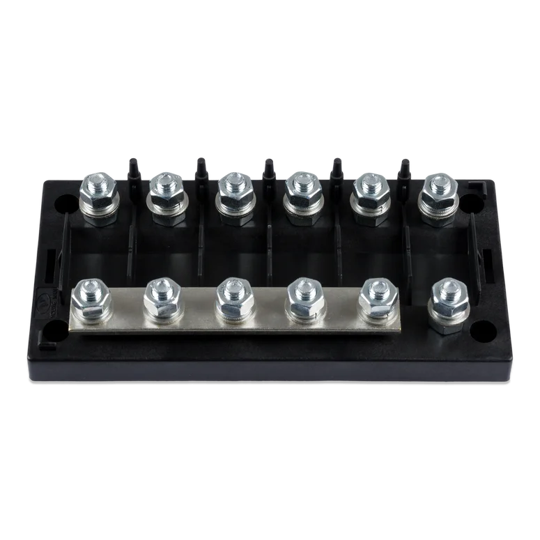Victron Six-Way Fuse Holder for MEGA-Fuse with Busbar (250A)