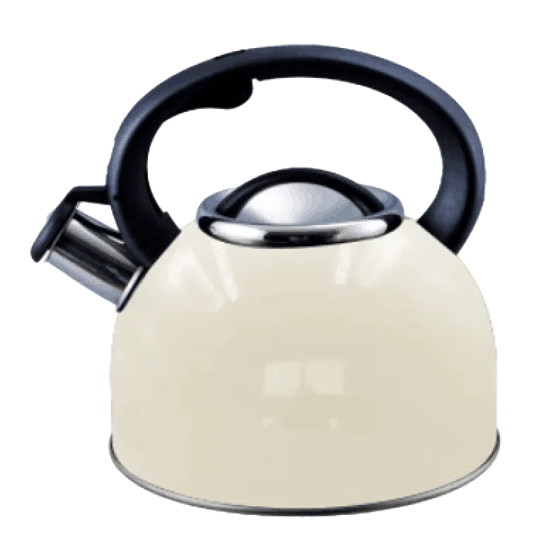 Liberty 2.5L Whistling Kettle - Cream