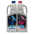 Elsan Double Concentrated Blue & Double Rinse 2L Twin Pack (1 box = Qty 4)