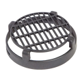 Whale Black 90mm Air Duct Fixed Grill