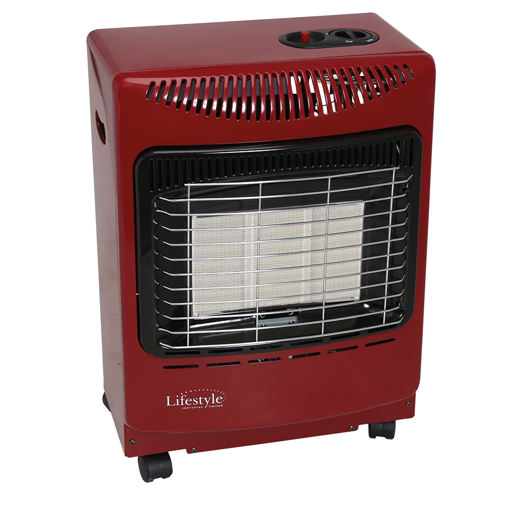 Small Gas Cabinet Heater - Red