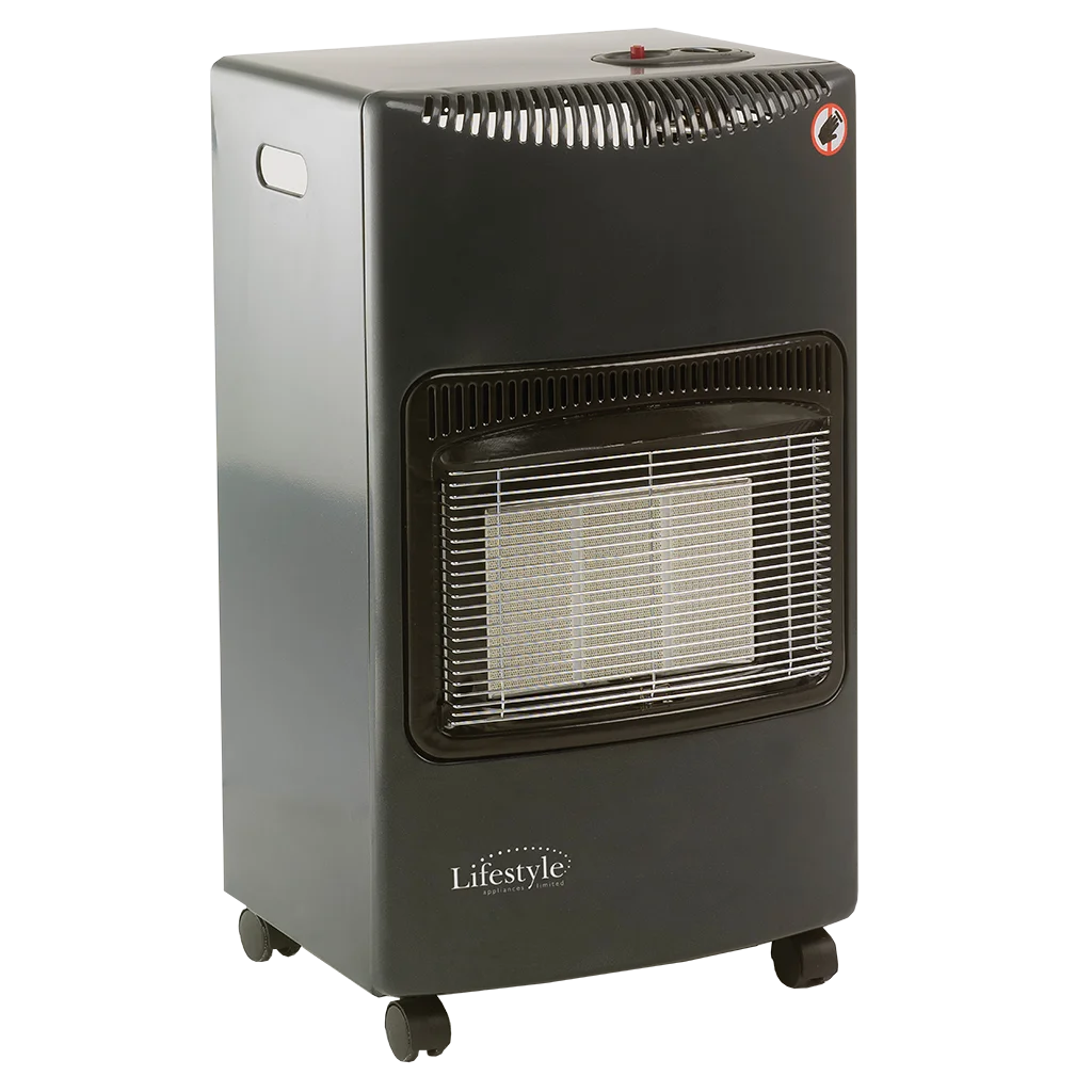 Large Gas Cabinet Heater - Grey