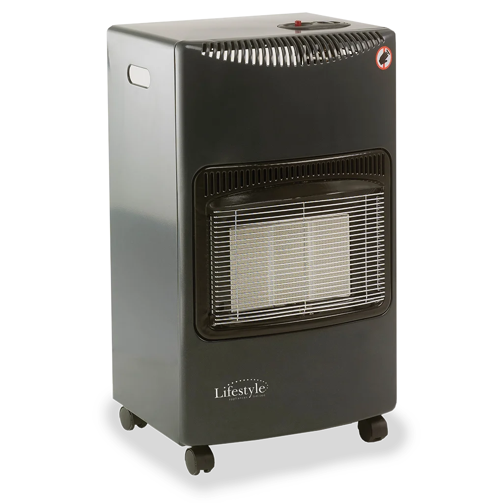 Large Gas Cabinet Heater - Grey