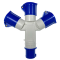 Quest Site Mains 3 way splitter