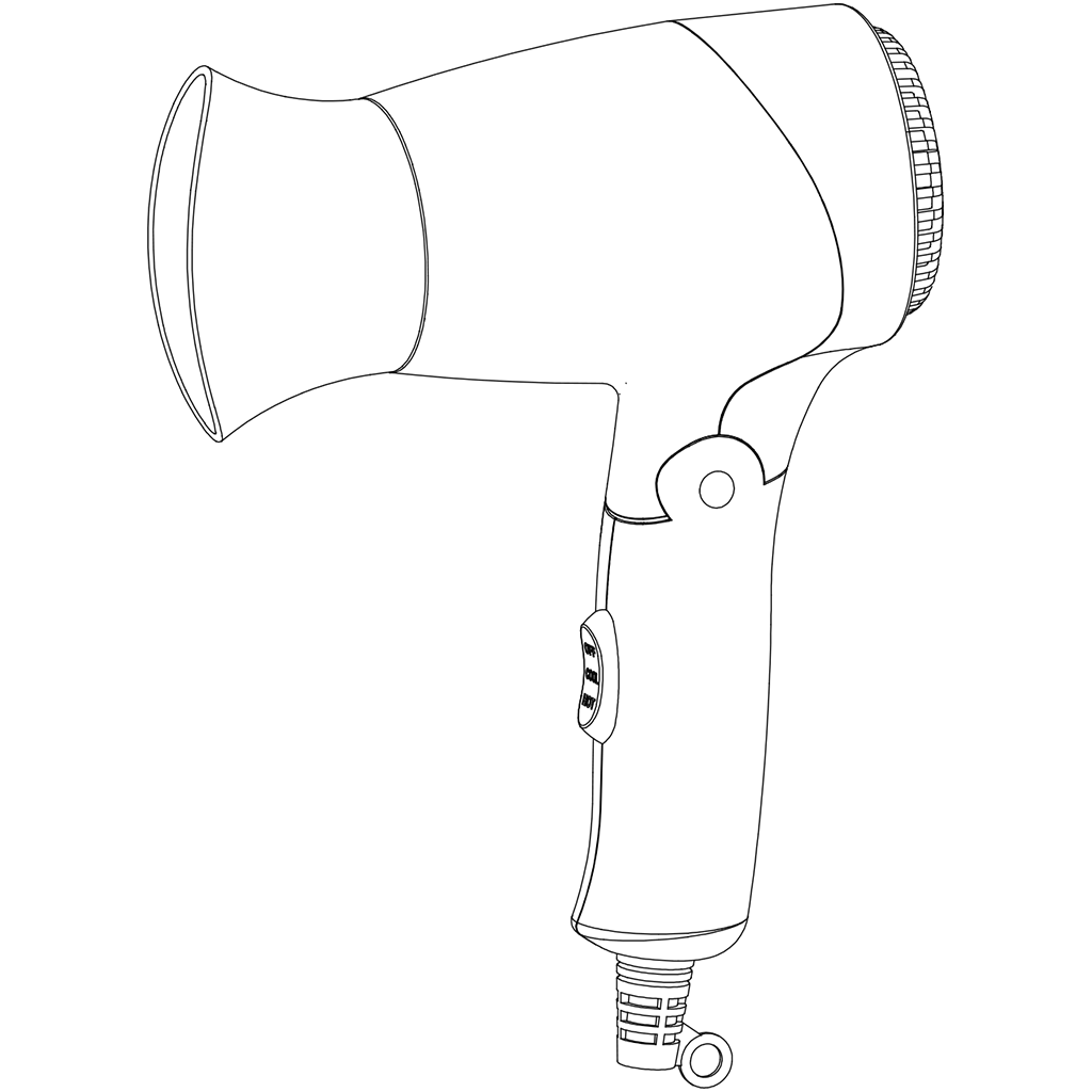 Quest Rapunzel 12v Hair Dryer