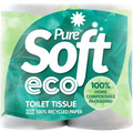 Puresoft Eco Toilet Rolls (Quantity 1 = 10 x 4 pack)
