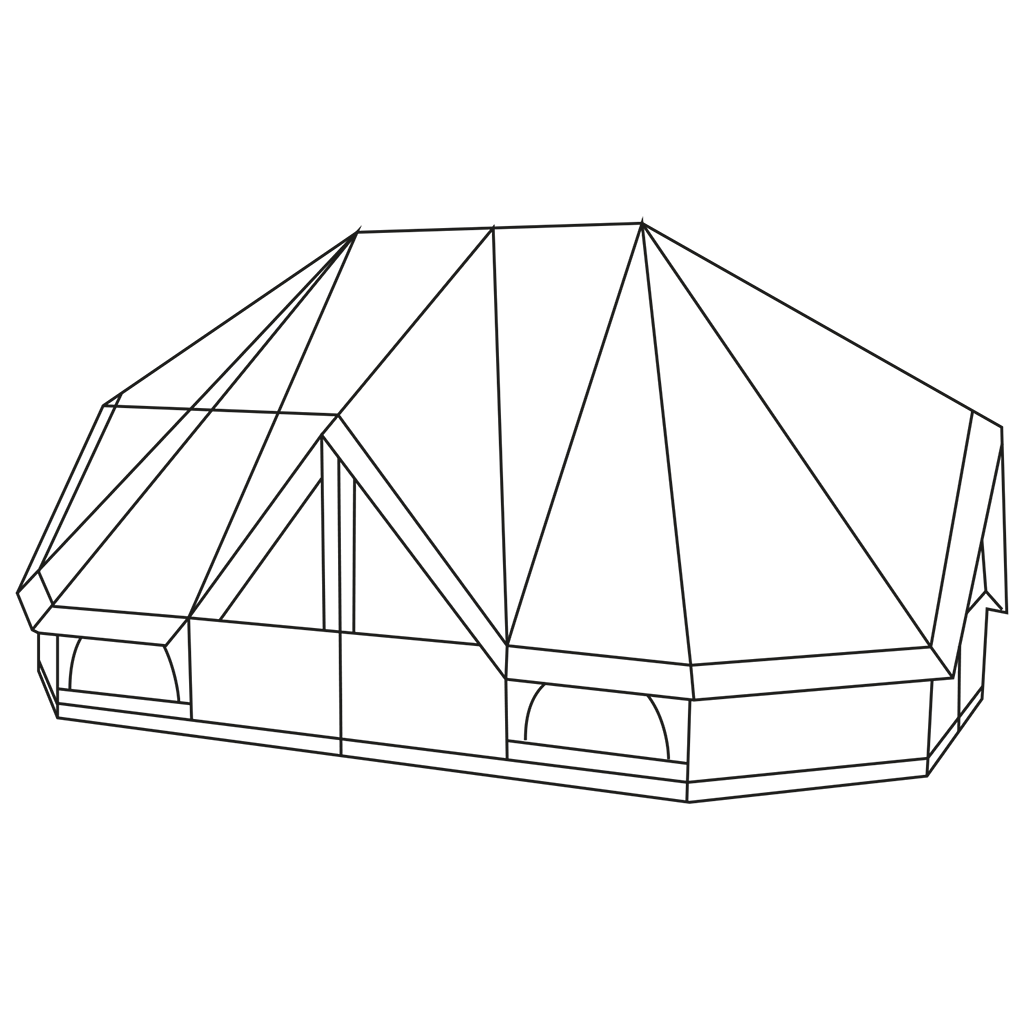 Signature Emperor bell tent (2 part pick)