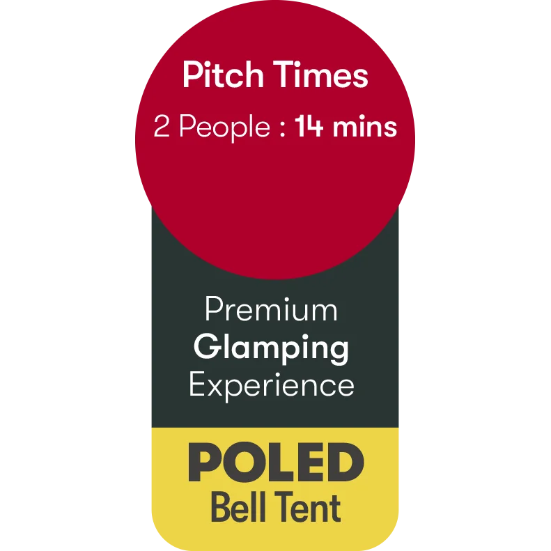 Signature Emperor bell tent (2 part pick)