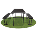 Quest Jet Stream Grassmoor Table & Bench