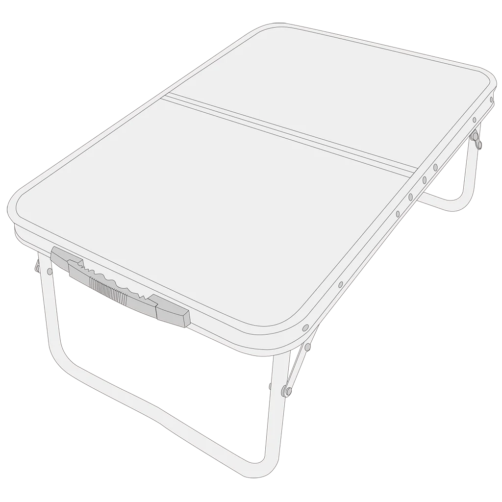 Quest Superlite Witney Folding Table