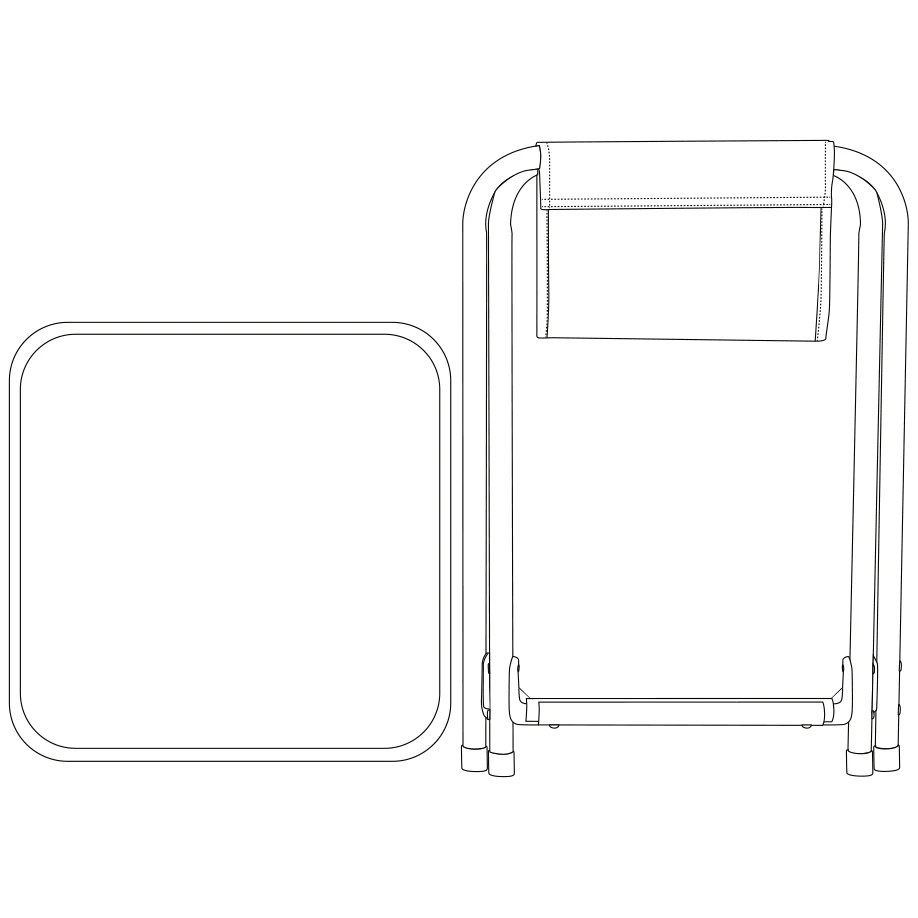 Quest Superlite Elsfield Stool/Table (Removable Table Top)