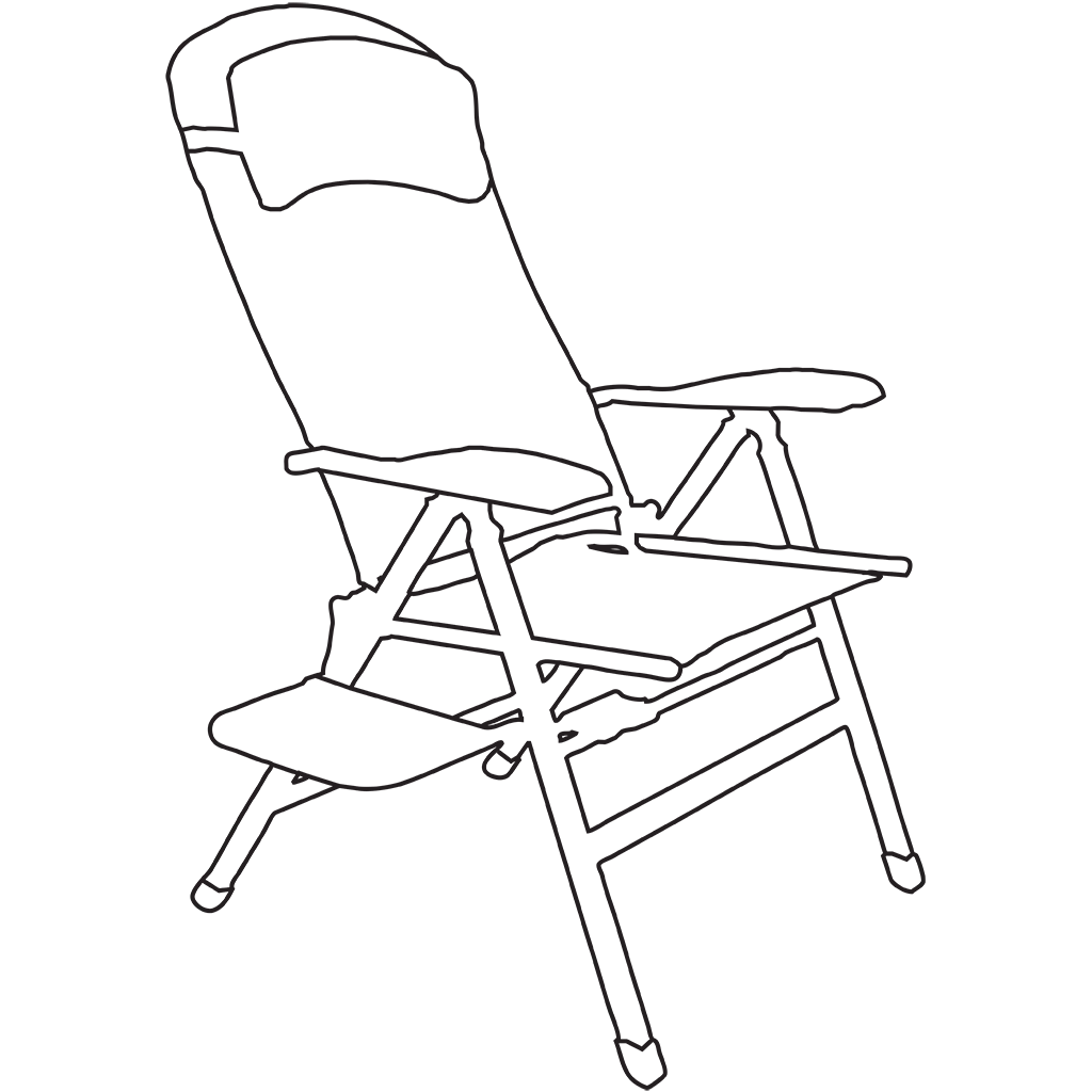 Quest Ragley Pro Comfort chair with side table