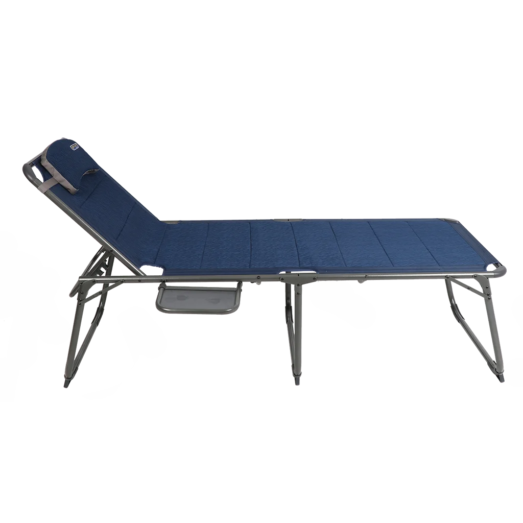 Quest Ragley Pro Lounge Bed with Side Table
