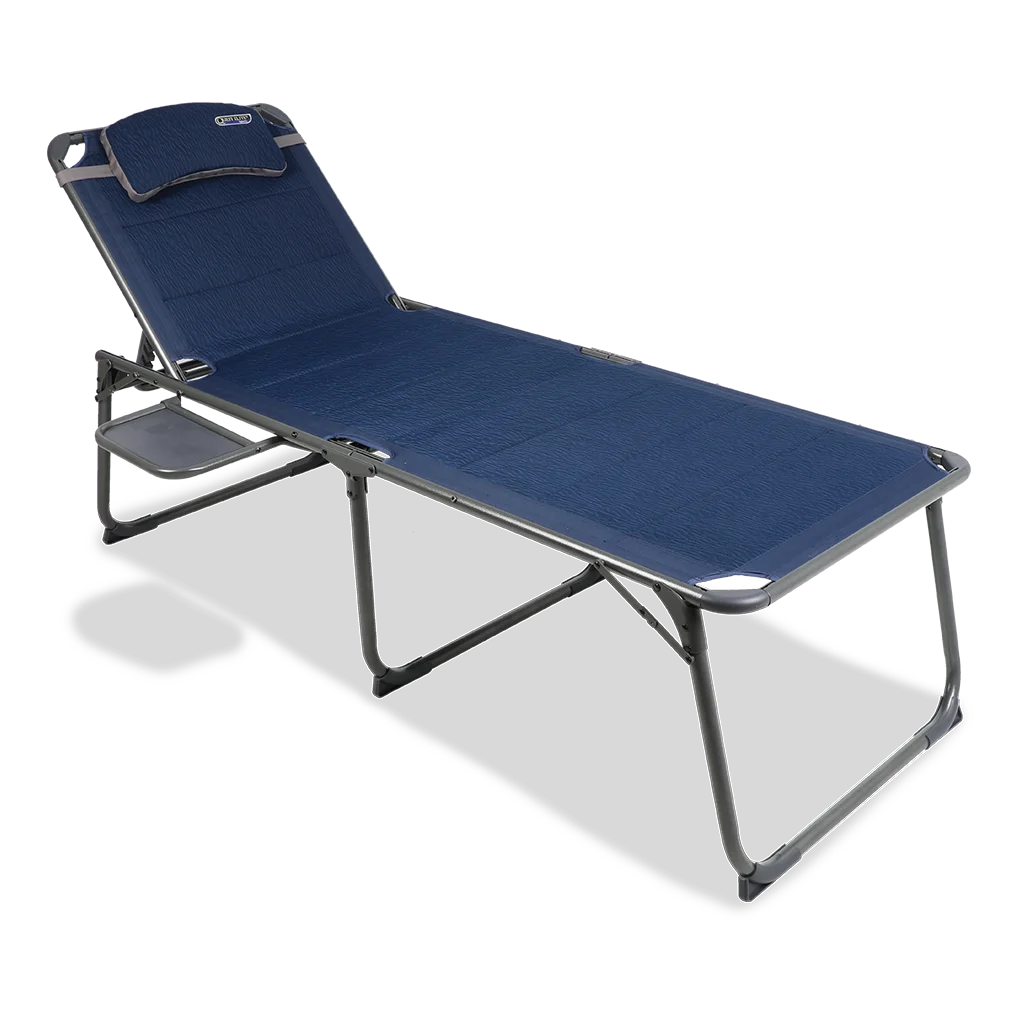 Quest Ragley Pro Lounge Bed with Side Table