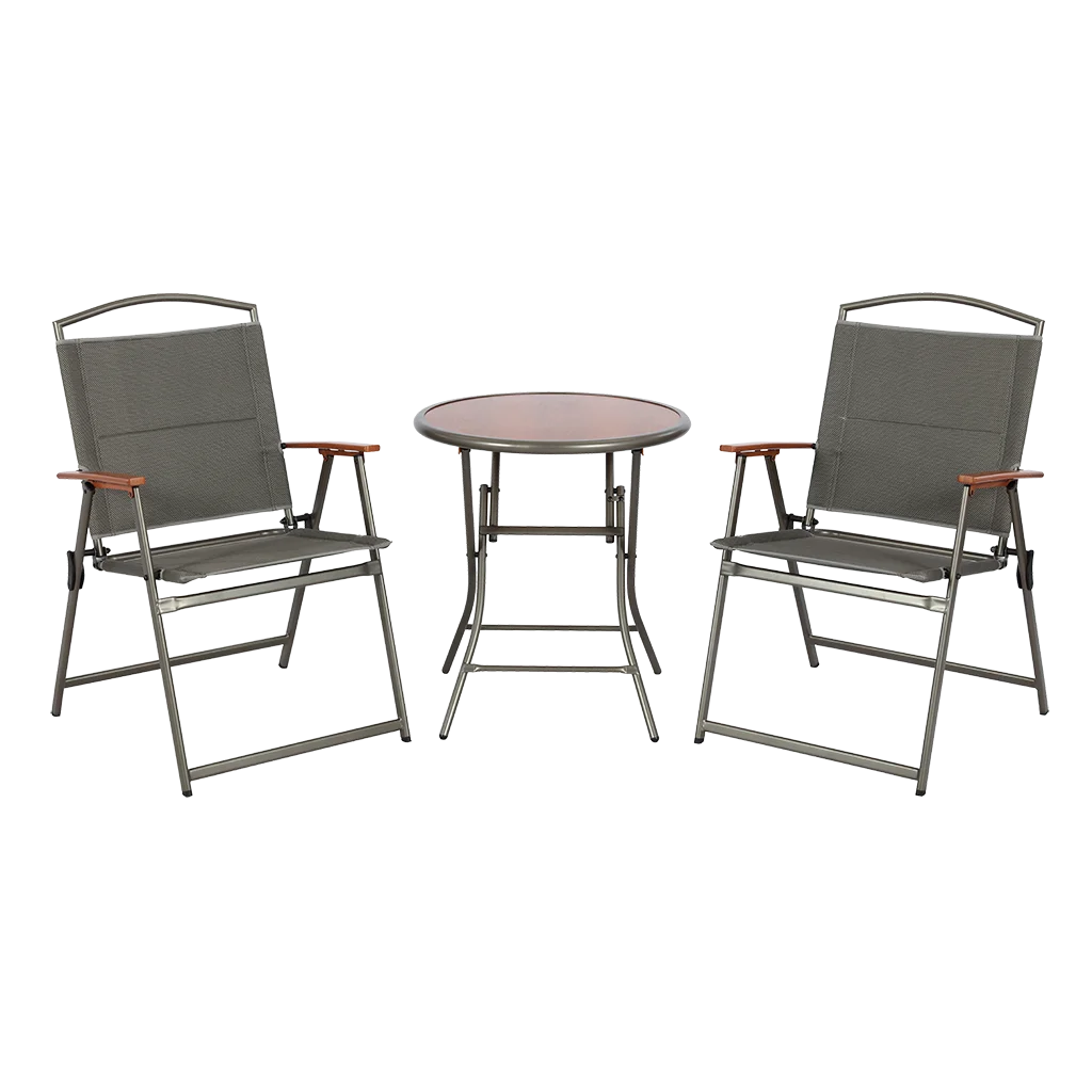 Naples Pro 3pc Furniture Set - Grey