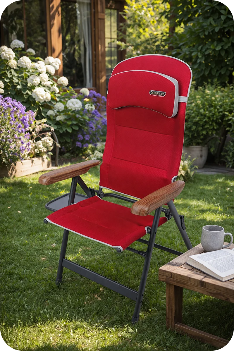 Quest Bordeaux Pro Easy Chair with side table