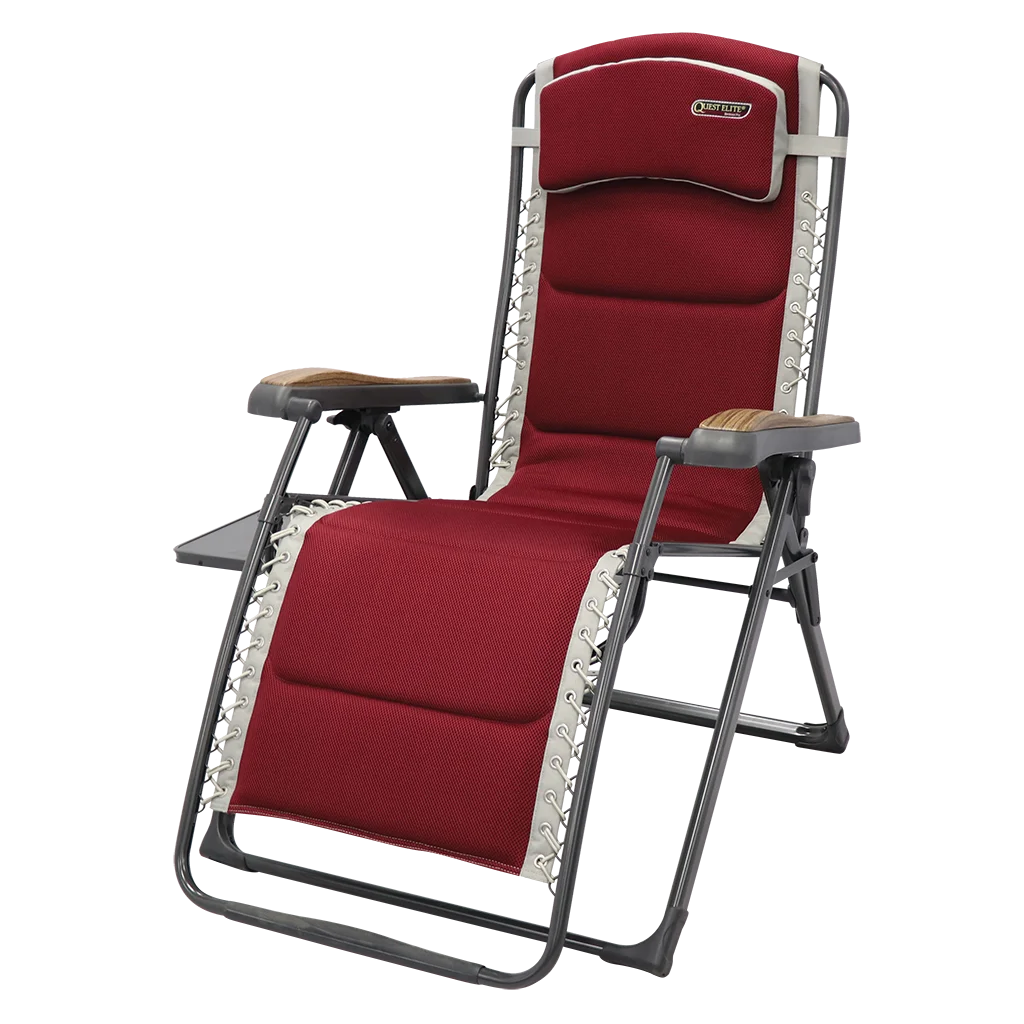Quest Bordeaux Pro Relax XL Chair with Side Table