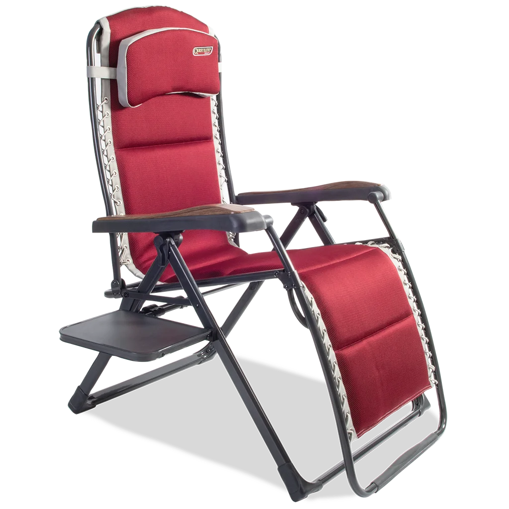 Quest Bordeaux Pro Relax XL Chair with Side Table