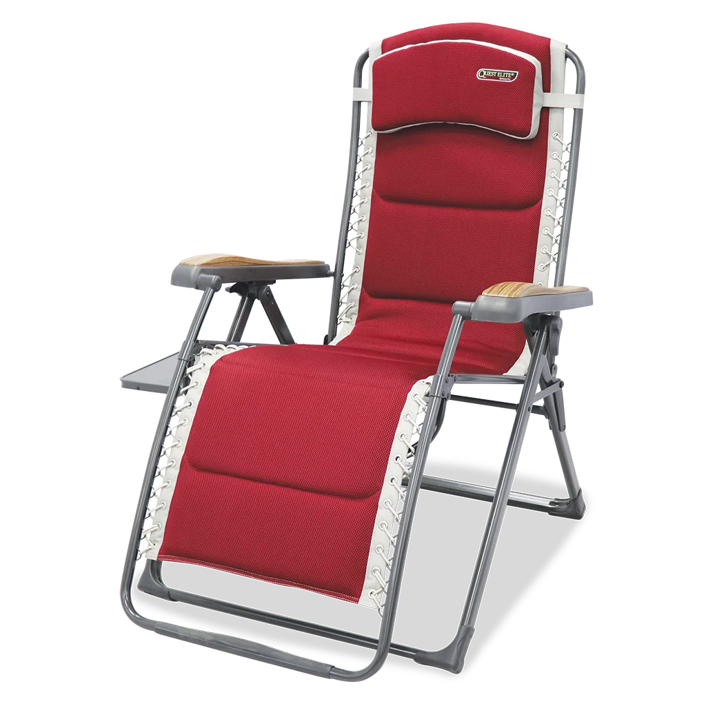 Quest Bordeaux Pro Relax XL Chair with Side Table