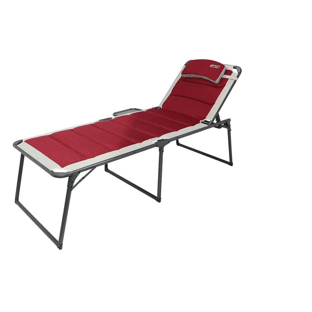 Quest Bordeaux Pro Lounge bed with side table