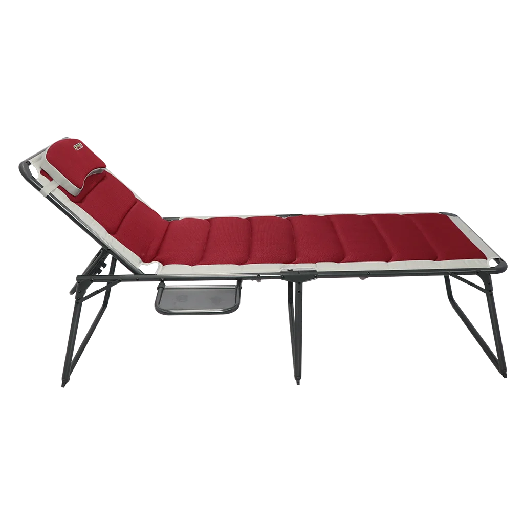 Quest Bordeaux Pro Lounge bed with side table