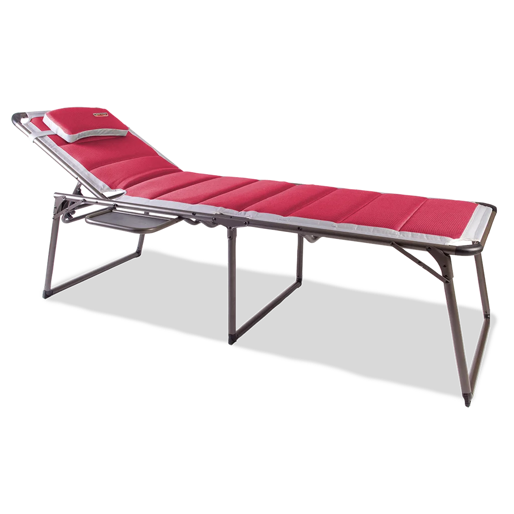 Quest Bordeaux Pro Lounge bed with side table