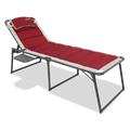 Quest Bordeaux Pro Lounge bed with side table