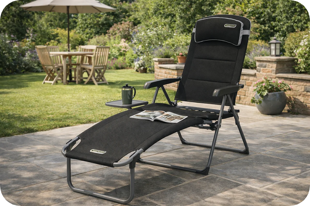 Quest Vienna Pro Recline Chair with side table
