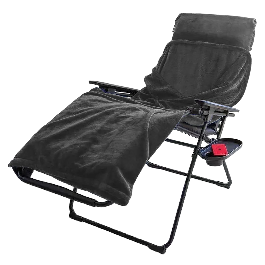 Quest Elite Relax 3 in 1 Fleece Blanket Blue