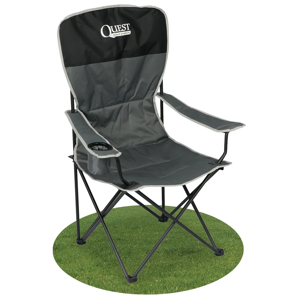 Quest Autograph Concert Pack Away Chair (Black Edition)