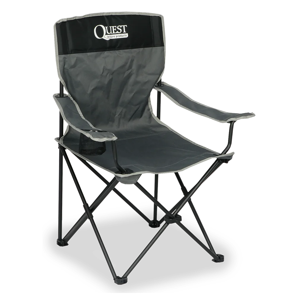 Quest Autograph Festival Pack Away Chair (Black Edition)