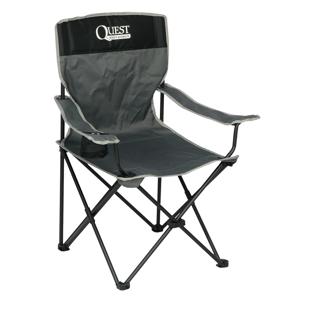 Quest Autograph Festival Pack Away Chair (Black Edition)